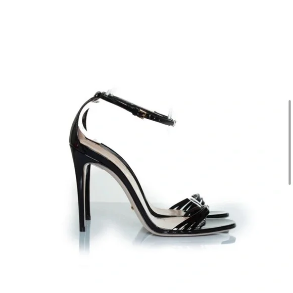 Gucci Black Transparent Strap Heels - Picture 4 of 15